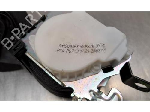 Rear center seatbelt PEUGEOT 5008 II (MC_, MJ_, MR_, M4_) 1.5 BlueHDi 130 (MCYHZJ, MCYHZR, MCYHZX) | BP29493786I27 