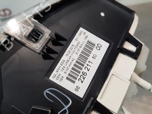 Instrument cluster PEUGEOT 208 I (CA_, CC_) 1.2 VTI 82 | BP10892600C47 