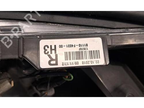 Right headlight TOYOTA C-HR (_X1_) 1.8 Hybrid (ZYX10_, ZYX11_, ZYX10R, ZYX11R) | BP32284454C29