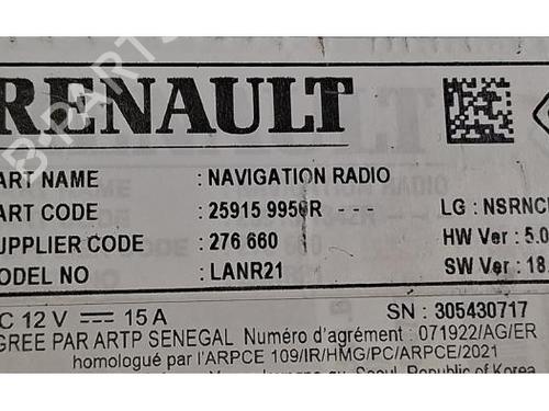 Electronic module RENAULT AUSTRAL E-TECH 200 Hybrid (HGM2) | BP40285227M83 - Image 5