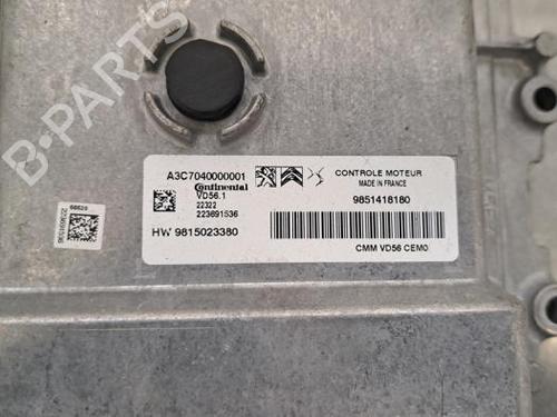 Engine control unit (ECU) PEUGEOT 308 SW III (FC_, FJ_, FR_, F4_, FN_) PureTech 130 (FRHNSL, FRHNST) | BP29214693M57 