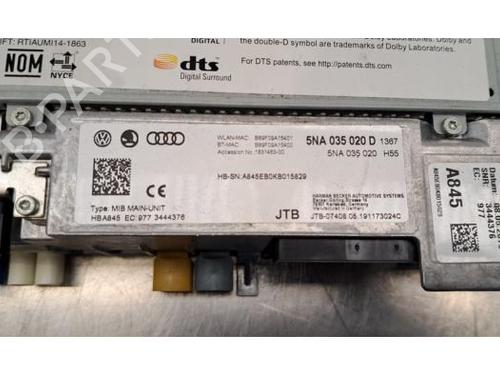 Radio VW GOLF VII (5G1, BQ1, BE1, BE2) 2.0 R 4motion | BP29234419E6 