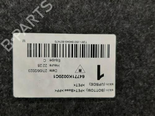 Luggage compartment floor TOYOTA YARIS (_P21_, _PA1_, _PH1_) 1.5 (MXPA11) | BP23590825I33