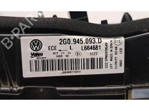 Left taillight VW POLO VI (AW1, BZ1, AE1) 1.0 TSI | BP30663151C34
