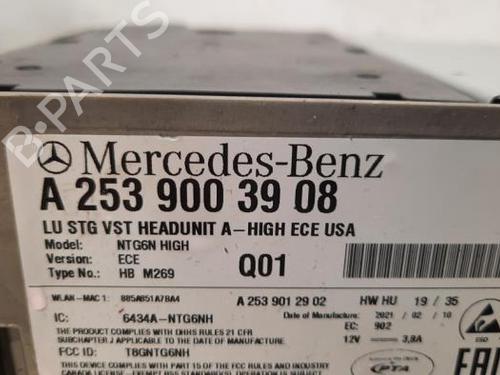 Radio MERCEDES-BENZ EQC (N293) EQC 400 4-matic (293.890) | BP23616358E6 