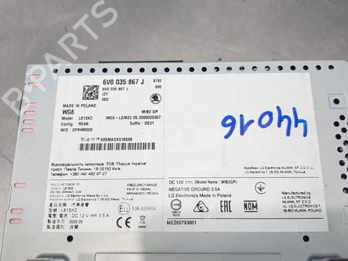Radio SKODA FABIA III (NJ3) 1.0 | BP15038472E6 