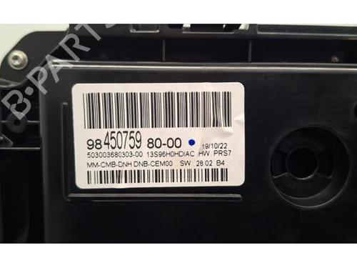 Instrument cluster CITROËN C5 AIRCROSS (A_) 1.6 Hybrid 225 (A45GFR) | BP31698703C47