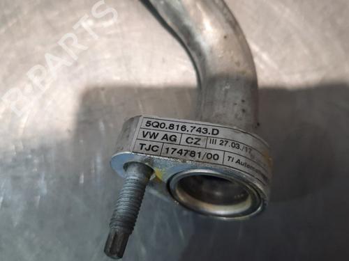AC pipe AUDI A3 Sportback (8VA, 8VF) 2.0 TDI | BP16263977M126 
