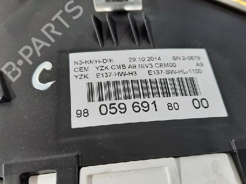 Instrument cluster PEUGEOT 2008 I (CU_) 1.6 HDi | BP10873829C47