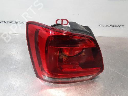 Used Left taillight VW POLO V (6R1, 6C1) 1.2 TDI (75 hp) 10871069