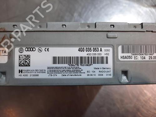 Radio AUDI A7 Sportback (4GA, 4GF) 3.0 TDI quattro | BP30163758E6 