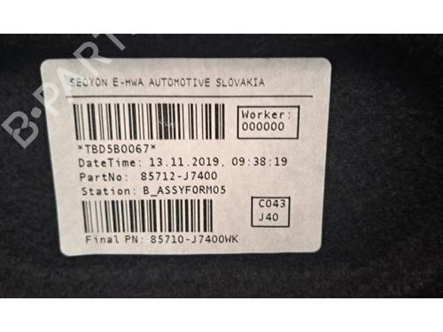 Luggage compartment floor KIA PROCEED (CD) 1.6 CRDi 136 | BP29984923I33 