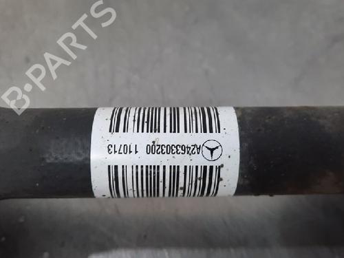 Right front driveshaft MERCEDES-BENZ A-CLASS (W176) A 200 CDI (176.001) | BP10888139M39