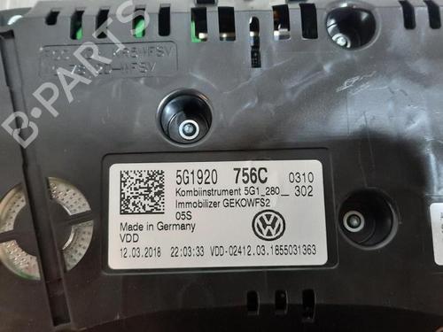 Instrument cluster VW GOLF VII (5G1, BQ1, BE1, BE2) 2.0 GTI | BP24231351C47 