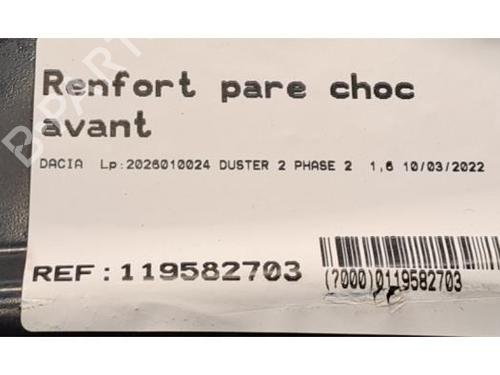 Front bumper reinforcement DACIA DUSTER (HM_) 1.2 TCe 125 (HMMA) | BP40483947C109 - Image 5