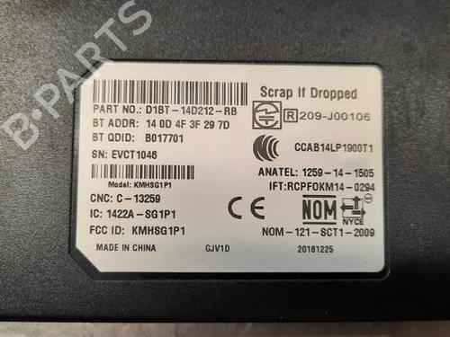 Electronic module FORD FIESTA VII (HJ, HF) 1.0 EcoBoost | BP23594953M83 