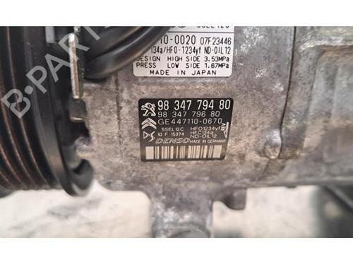 AC compressor PEUGEOT 3008 II SUV (MC_, MR_, MJ_, M4_) 1.5 BlueHDi 130 | BP28014244M34 
