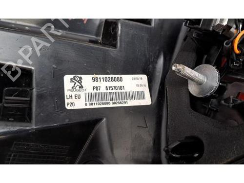 Left taillight PEUGEOT 5008 II (MC_, MJ_, MR_, M4_) 1.5 BlueHDi 130 (MCYHZJ, MCYHZR, MCYHZX) | BP29389146C34 