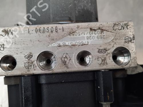 ABS pump RENAULT KANGOO BE BOP (KW0/1_) 1.5 dCi (KW0G) | BP10900156M43 