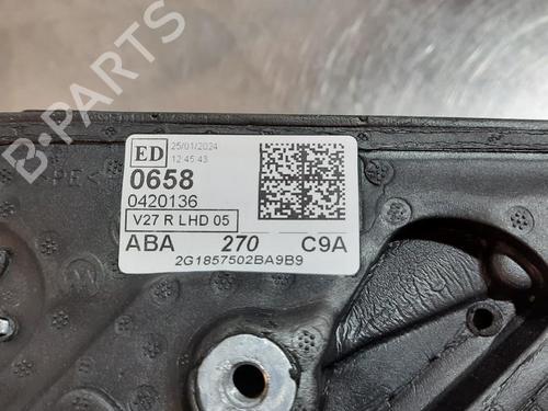 Right mirror VW POLO VI (AW1, BZ1, AE1) 1.0 TSI | BP27864705C27 