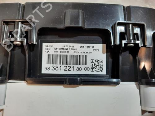 Instrument cluster OPEL COMBO Box Body/MPV (K9) 1.5 D | BP34048658C47 - Image 3