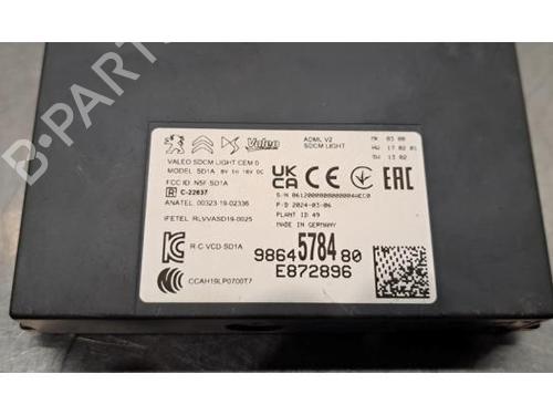 Electronic module PEUGEOT 308 III (FB_, FH_, FP_, F3_, FM_) PureTech 130 (FPHNSL, FPHNST) | BP31273137M83 