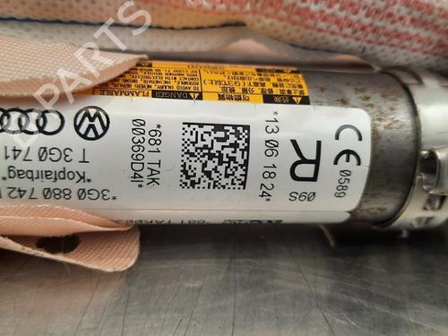 Used Right curtain airbag VW PASSAT B8 (3G2, CB2) 1.4 TSI (125 hp) 15039808