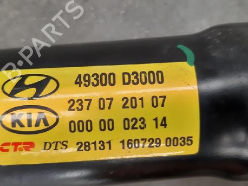 Driveshaft HYUNDAI TUCSON (TL, TLE) 1.6 T-GDi All-wheel Drive | BP15017276M37 