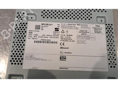 Display monitor SEAT IBIZA V (KJ1, KJG) 1.0 TSI | BP29522011C48 