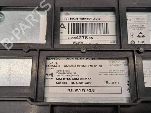 Radio PEUGEOT 408 II (FP_, F3_) PureTech 130 (FPHNST) | BP23592758E6 