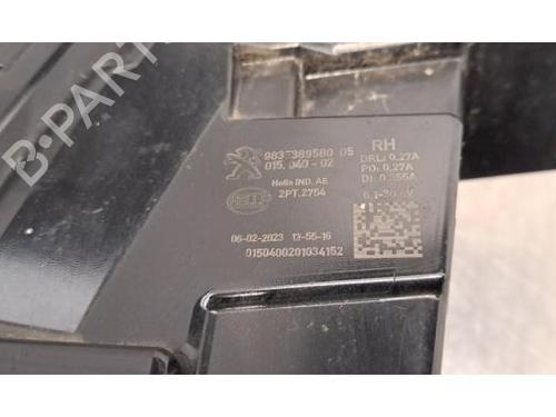 Right daytime light PEUGEOT 308 SW III (FC_, FJ_, FR_, F4_, FN_) PureTech 130 (FRHNSL, FRHNST) | BP29881741C103