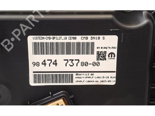 Instrument cluster JEEP AVENGER (J2) 1.2 GSE T3 | BP37498990C47 - Image 3