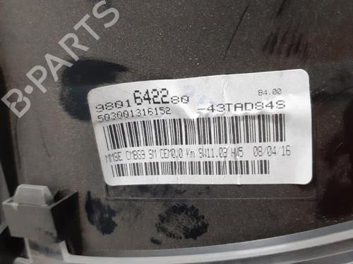 Instrument cluster CITROËN BERLINGO Box Body/MPV (B9) 1.6 HDi / BlueHDi 75 | BP23583493C47 