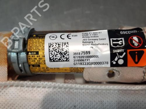 Left curtain airbag OPEL ASTRA K (B16) 1.6 CDTi (68) | BP15036212C11 