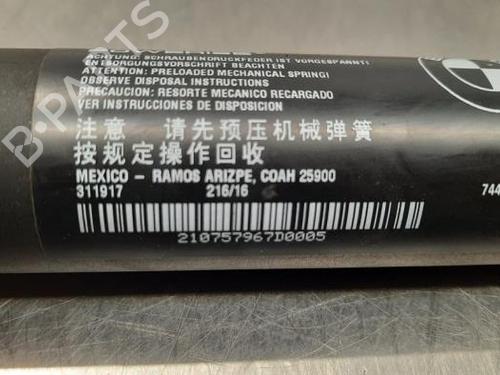 Tailgate lift support BMW X5 (F15, F85) xDrive 30 d | BP19649362C138