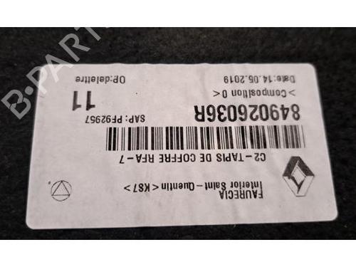 Luggage compartment floor RENAULT SCÉNIC IV (J9_) 1.7 Blue dCi 120 (J9A7, J9A8) | BP30057215I33 