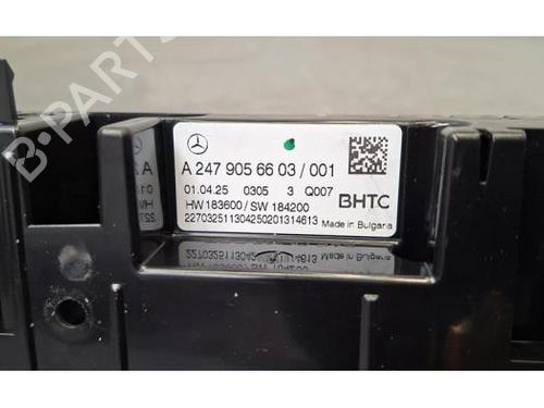 Climate control MERCEDES-BENZ EQB (X243) EQB 250+ (243.602) | BP39230654I5 - Image 3