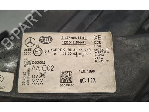 Left headlight MERCEDES-BENZ VITO Van (W447) 110 CDI (447.601, 447.603, 447.605) | BP31274093C28 