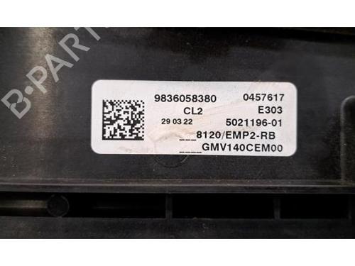 Radiator fan CITROËN C5 AIRCROSS (A_) 1.5 BlueHDi 130 (ACYHZJ, ACYHZR) | BP30195000M35 