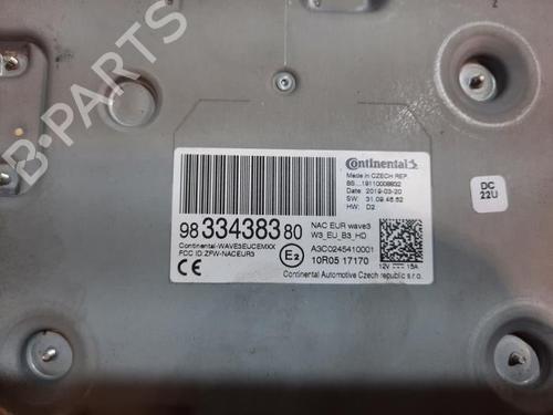 Radio PEUGEOT 508 II (FB_, FH_, F3_) 1.5 BlueHDI 130 (FBYHZJ, FBYHZR) | BP29703475E6 