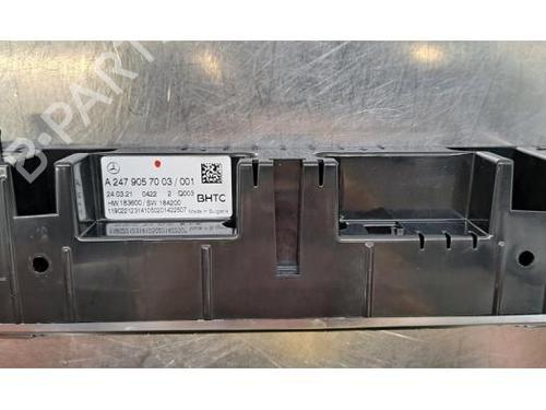 Climate control MERCEDES-BENZ EQA (H243) EQA 250+ (243.702) | BP25929335I5 