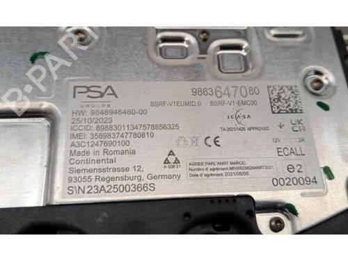 Antenna/Base CITROËN C4 X (BD_, BE_, BF_) 1.5 BlueHDi 130 (BEYHZB) | BP29468217C140 