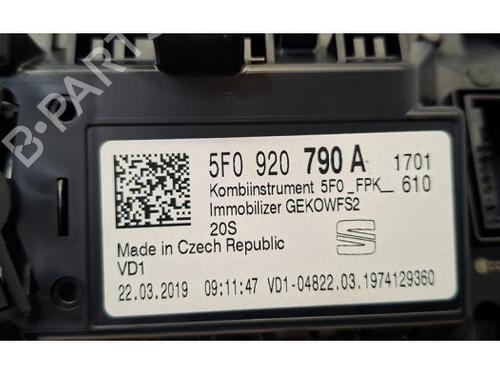 Instrument cluster SEAT ATECA (KH7, KHP) 1.5 TSI | BP40202019C47 - Image 4