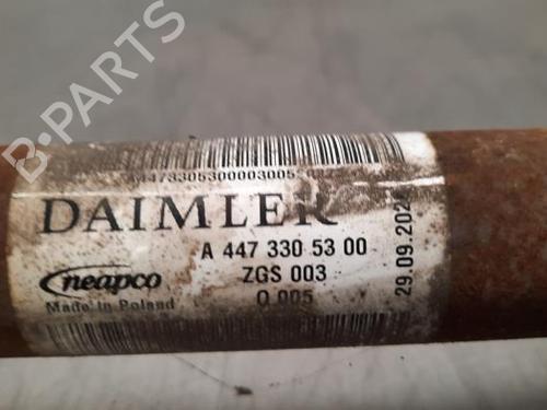 Left front driveshaft MERCEDES-BENZ VITO Van (W447) 110 CDI (447.601, 447.603, 447.605) | BP23603071M38 