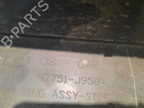 Left sideskirt HYUNDAI KONA (OS, OSE, OSI) 1.0 T-GDi | BP11728117C115 