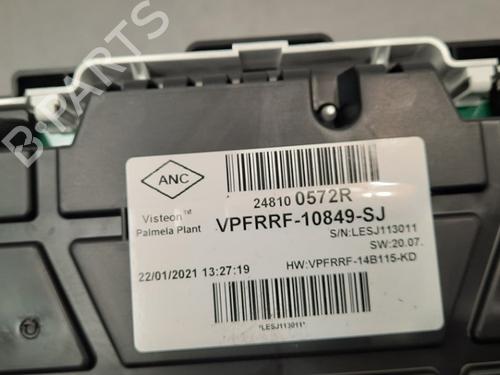 Instrument cluster RENAULT TRAFIC II Van (FL) 2.0 dCi 115 (FL01, FL0U) | BP17563564C47 