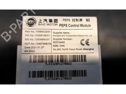 Electronic module MG MG ZS SUV (AZS1) EV | BP31154736M83 