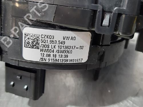 Steering column stalk VW GOLF VII (5G1, BQ1, BE1, BE2) 1.6 TDI | BP10873318I23 