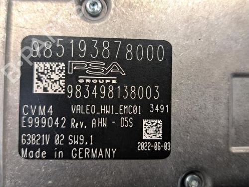 Camera PEUGEOT 308 III (FB_, FH_, FP_, F3_, FM_) BlueHDi 130 (FBYHZL, FBYHZT) | BP23621142E14 
