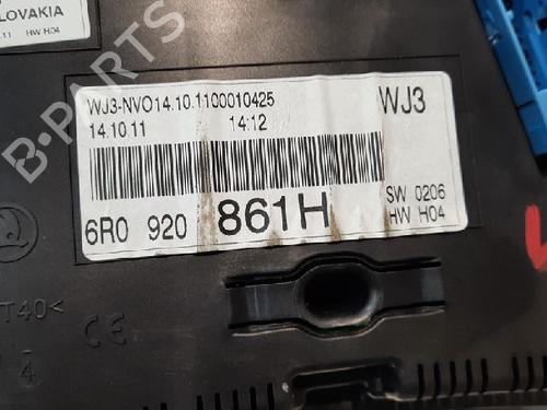 Instrument cluster VW POLO V (6R1, 6C1) 1.2 TDI | BP10892797C47 